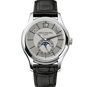 KM Patek Philippe Complicação Cronógrafo 5205G-001 Relógio Mecânico Masculino Após a revisão, a função é a mesma do original. A versão mais recente