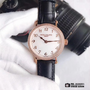 Patek Philippe Ladies Relógio Mecânico Elegante e Nobre Lady Estilo Simples