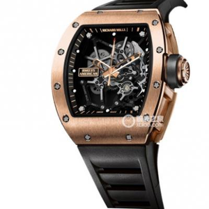 KV Richard Mille RM035 Americas "American Bull" Edição Comemorativa All rose gold. Top polido, relógio masculino.