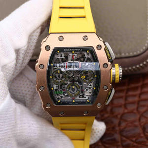 KV fábrica Richard Mille série RM11-03RG relógio mecânico masculino high-end.