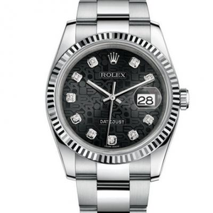 DJ Rolex m116234-0122 Data Super cópia da série Just36MM, réplica das mãos dos homens