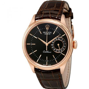 MKS Factory Rolex Cellini Série 50515 Rose Gold Relógio Mecânico Masculino