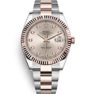 Relógio mecânico Rolex Datejust série m126331-0007 masculino. .