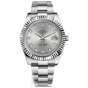 Excelente imitação do relógio masculino Rolex Datejust série 116334 individual.