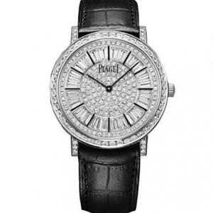 UU Piaget Extraordinária Série de Tesouros G0A37128 Ultra-fino Relógio de Cinturão Mecânico Masculino de Strass