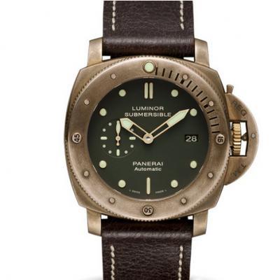 VS fábrica Panerai Pam382 bronze relógio mecânico de bronze relógio v2 .  Clique na imagem para fechar