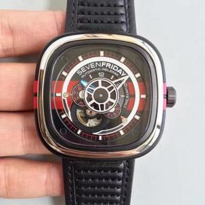 [KW Factory] SevenFriday Fashion Brand 7 Friday Original Order Подлинные оригинальные верхние восстановленные мужские механические часы.