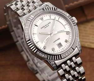 Швейцарское движение высокой имитации Patek Philippe Швейцарский оригинальный ETA2824-2 движение Гонконг собрал прозрачные мужские часы