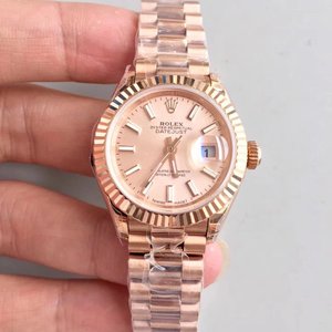 [Highest quality] SY produced the original open mold Rolex 178275 Ladies' Datejust 28mm new generation five-piece assembled head grain