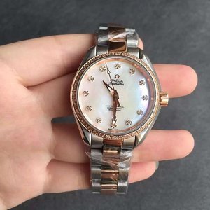 V6 Фабрика Omega Seamaster серии Fritillary Лица Дамы Механические Часы Diamond Edition