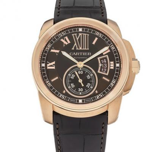 JF Factory CALIBER Kartongkalendarserie W7100007 Mekanisk herrklocka Rose Gold