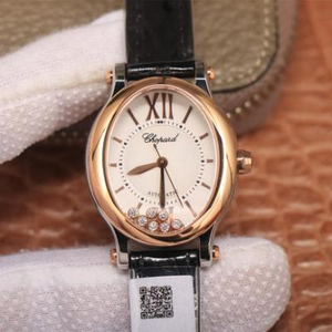 Den starkaste versionen av Chopard CHOPARD Happy Diamond Series (originalmodell) 30mm bandklocka automatisk mekanisk rörelse damklocka