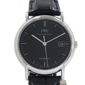 TW IWC Portofino IW356305 Mekanisk armbandsur för svart svart toppversion.
