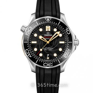VS Omega Seamaster 300M Series 210.22.42.20.01.004 Queen's Secret Envoy 007 Memorial Automatic Mechanical Watch