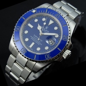 Swiss Rolex Rolex Stalker Herrklocka Blue Water Ghost Blue Water Ghost Automatic Mechanical Men's Watch