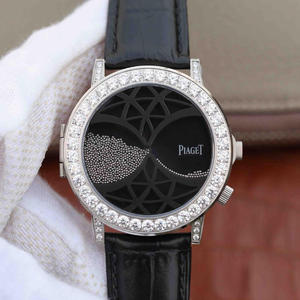 Piaget ALTIPLANO-serien G0A34175 klockor original alltid clamshell blue face model importerad kvartsrörelse