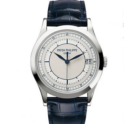 ZF Factory Patek Philippe Klassisk Watch Series 5296G-010 Mäns mekaniskklocka (Platinum Edition) The Pinnacle - Klicka på bilden för att stänga